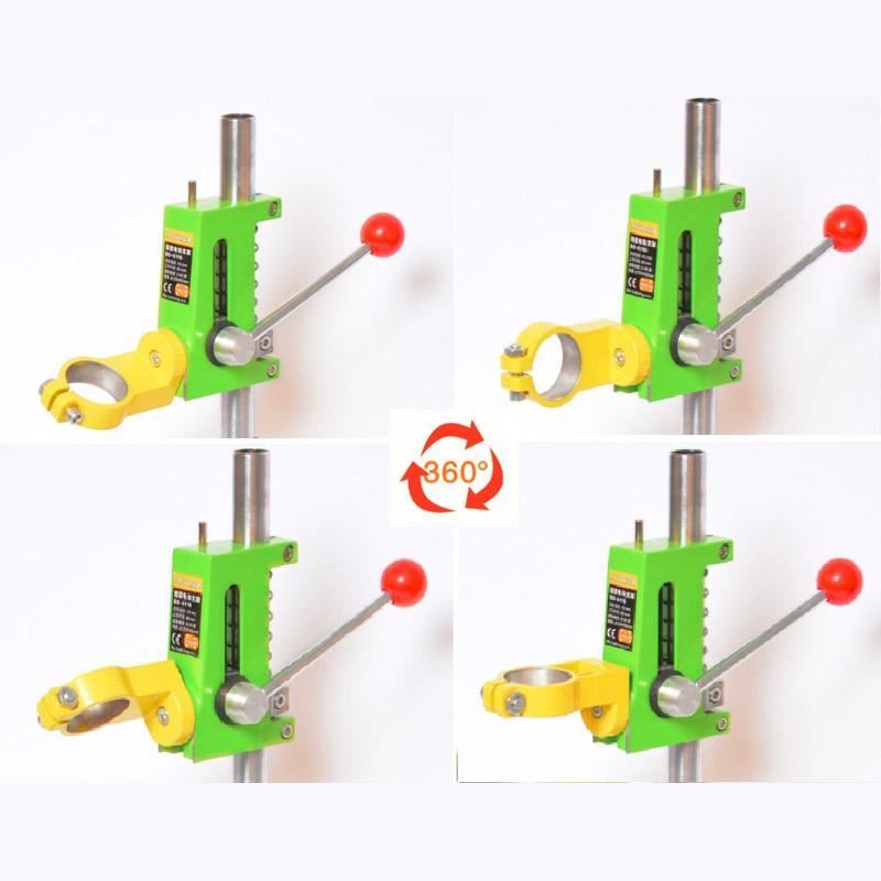 6116 nuevo soporte de taladro eléctrico de alta precisión soporte de taladro eléctrico puede girar 360 grados de hierro fundido