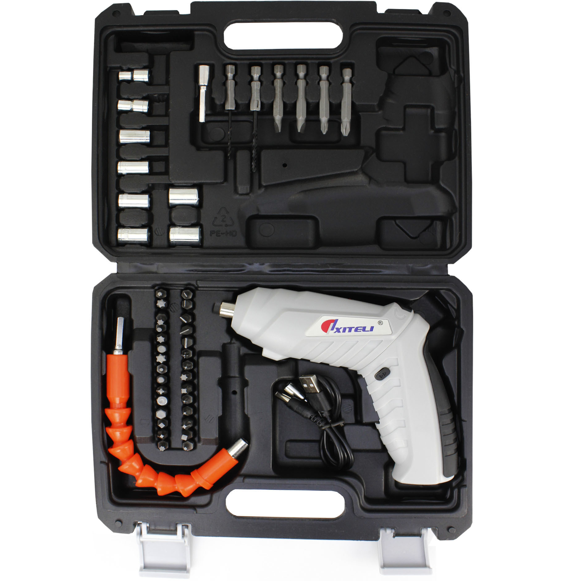 Llave de impacto doméstica transfronteriza destornillador eléctrico plegable 3,6 V destornillador eléctrico de litio