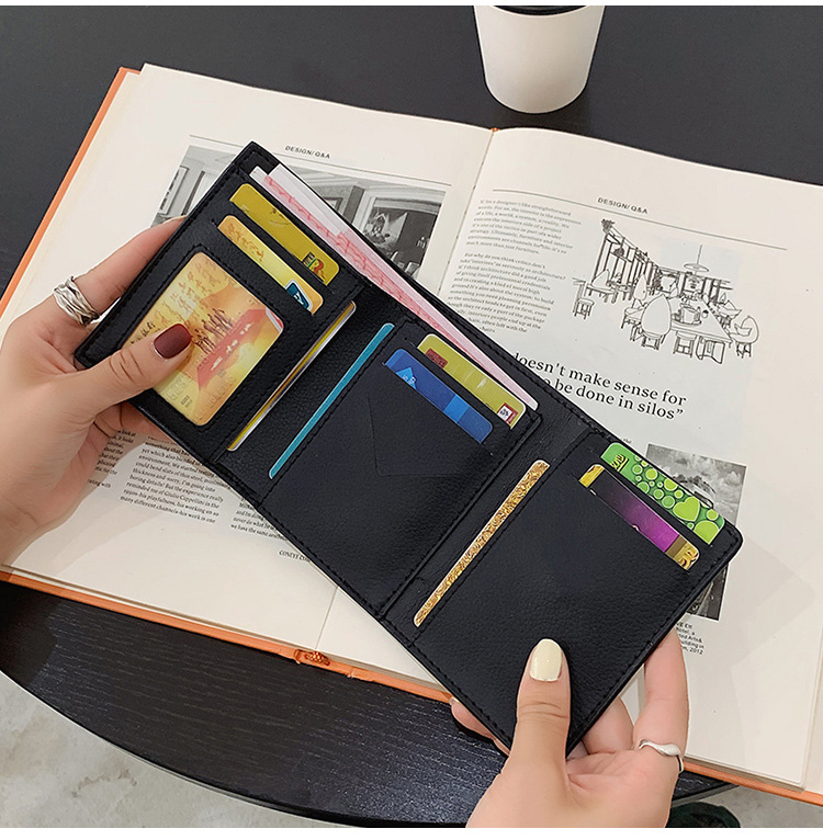 Wholesale Wallet Female Short 2021 New Korean Lock Crocodile Pattern Three-fold Wallet Wholesale display picture 3