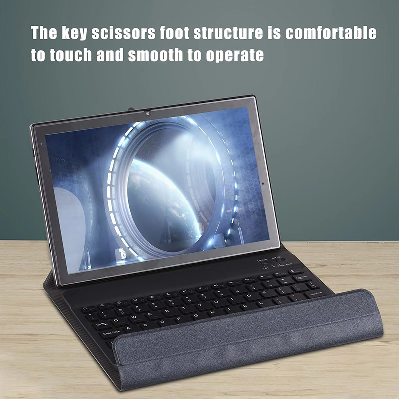 Universal 10-inch Transformers Universal Voltage Tablet PC Protective Case Built-in Wireless Bluetooth Keyboard Protective Case