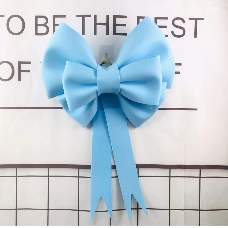 Trendy oversized bow PE sponge DIY material kit for shop decoration, birthday party setup, and photo supplies