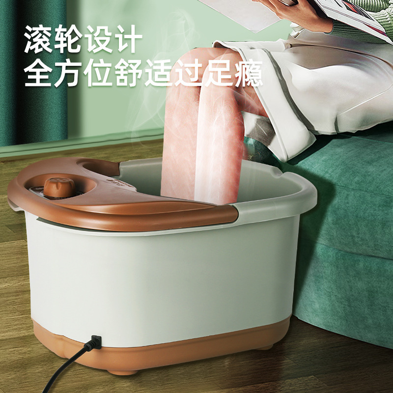 家庭用電気足湯恒温ローラーマッサージ足湯バケツ特別な温水足湯赤外線加熱|undefined