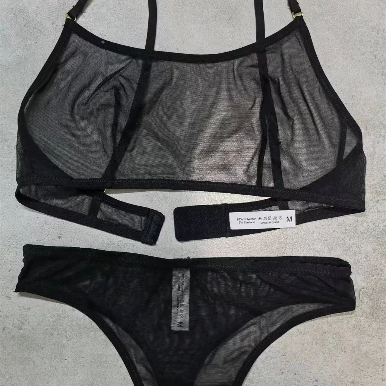 (Cross-border trading), tube top, bra, sexy lace trousers, underwear, set, simple and elegant design