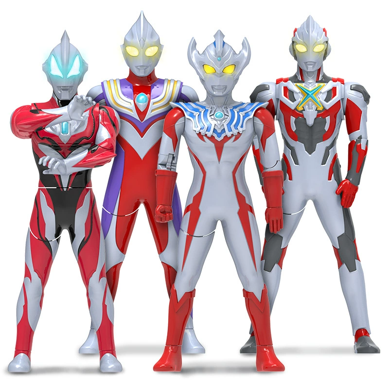 Ultra, Ultraman Tiga, герои со световой музыкой, кукла для мальчиков, игрушка, подарок на день рождения