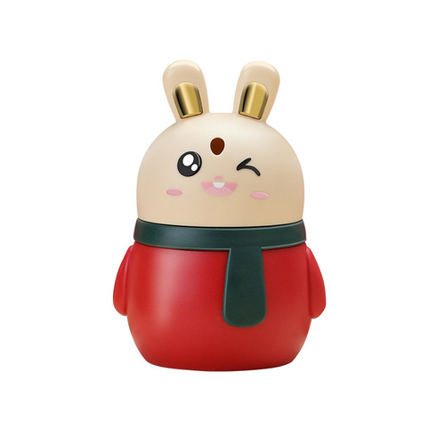 The Same Style Cartoon Toothpick Box Pressure Activated Household Automatic Pop-Up Toothpick Tin Super Cute Rabbit Toothpick Holder