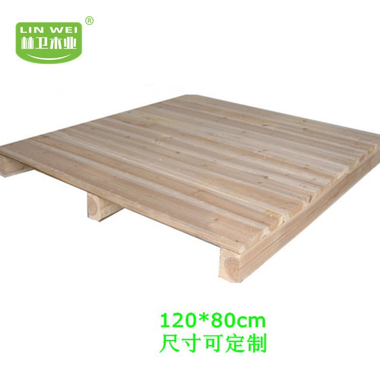 加厚川字型木头托盘木材双面进叉义乌东阳浦江防潮栈板木制底托板