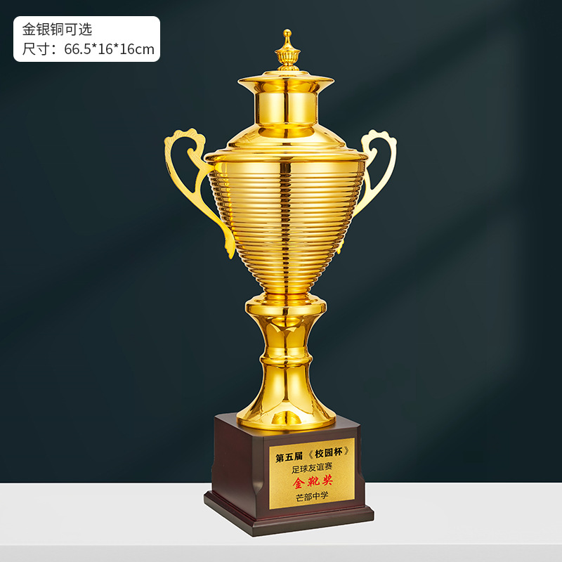 Oro plata cobre metal gran trofeo baloncesto competencia deportes reunión escuela creativa gran partido de Fútbol personalizado medalla grande