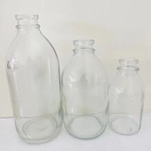 香油瓶商用空瓶玻璃瓶500ml盐水食用芝麻油密封250ml加厚玻璃储物