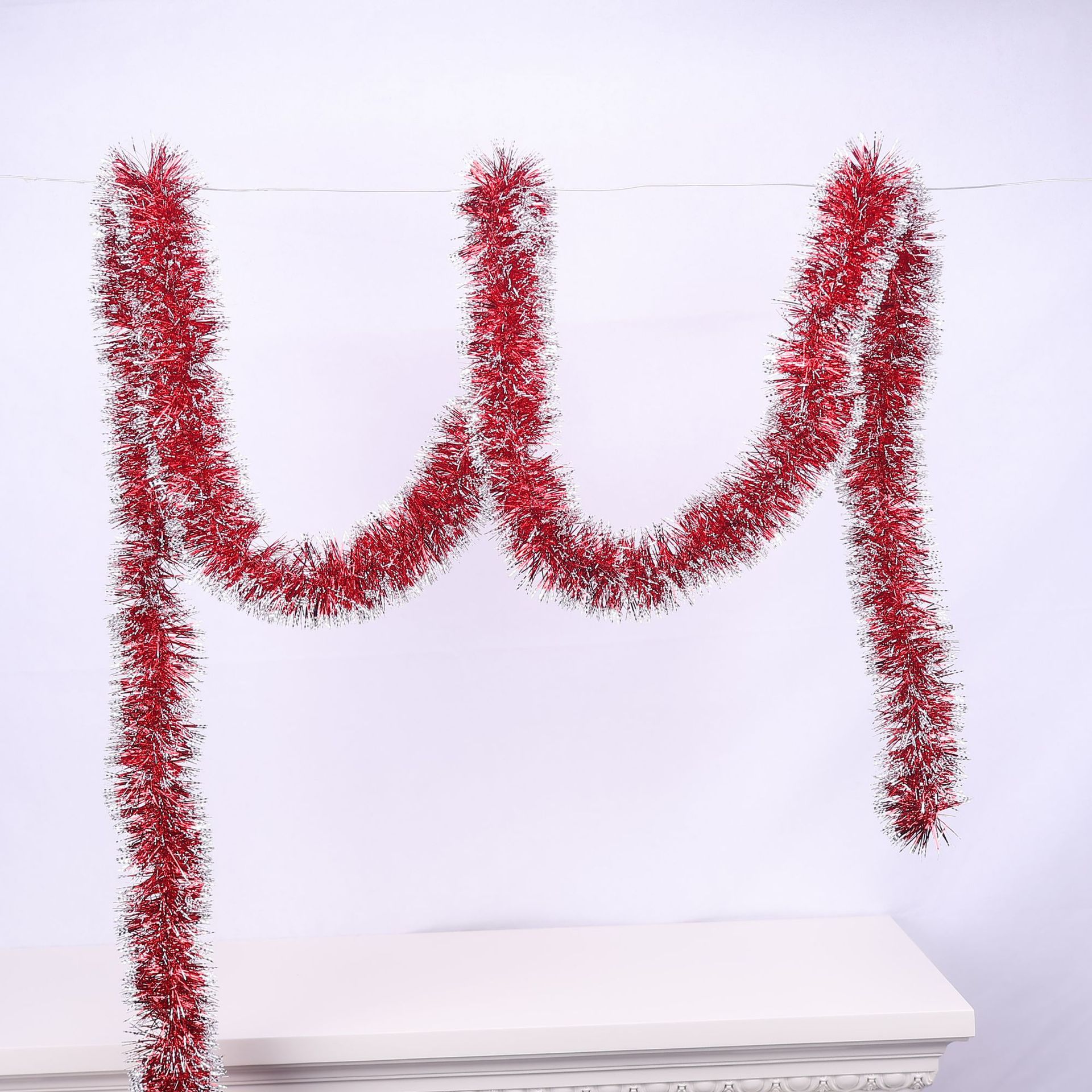 Topas de lana para la decoración del ambiente festivo, cintas de colores, celebraciones de fiestas, decoración de jardín de infantes, tiras de colores 10 metros