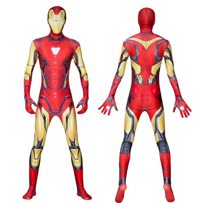Мстители 4 Детский костюм Железный человек Боевой купальник Все-в-одном Костюм Косплей Костюм Капитана Америки