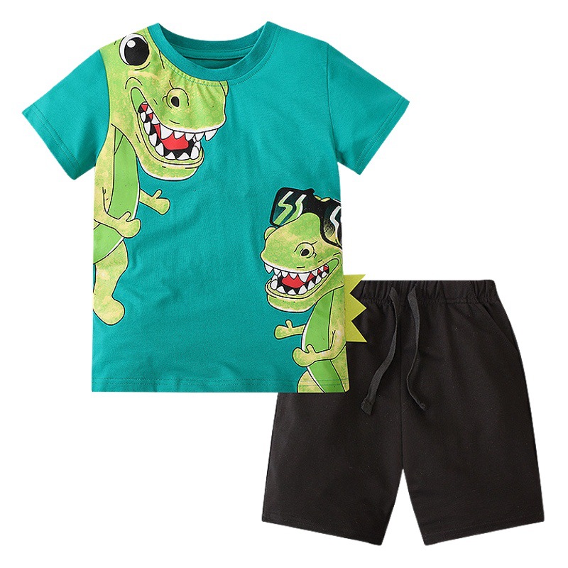 25 años nuevo traje para niños verano camiseta de manga corta para niños verano traje de manga corta para niños camiseta para niños nuevo traje