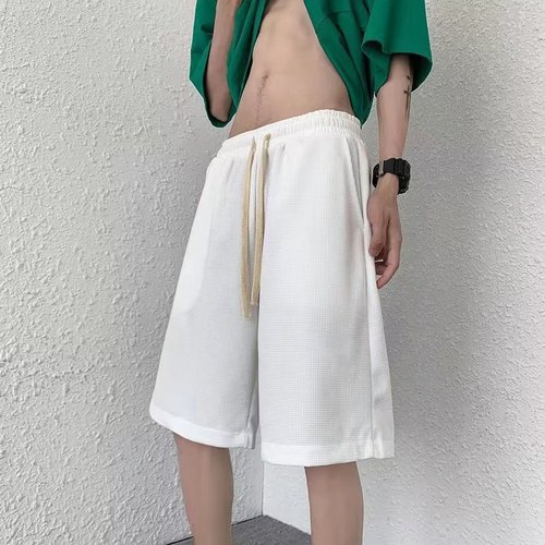 Five-Piece Leisure Shorts for Men - Summer Versatile Trendy American Retro Basketball Sports Pants - High Street Fashion Brand Loose Pants