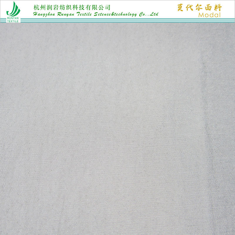 莫代尔涤梭织面料 单丝涤莫代尔面料Modal polyester fabric