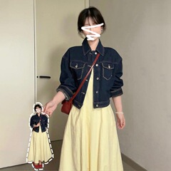 2025新款法式气质温柔风黄色背心吊带连衣裙子女春夏海边度假长裙