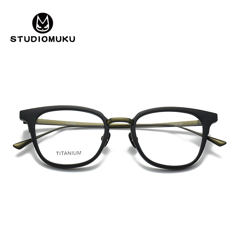 Gafas frescas de madera STUDIOMUKU Sven escoria conserva el marco de gafas retro nicho exquisito marco de gafas de moda