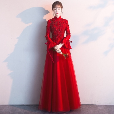 Red, long