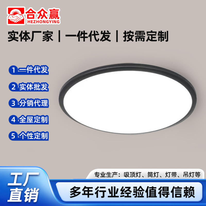 Hezhongying Kitchen Led Light, Balcony Bathroom Ceiling Light, Home Ceiling Light, Super Bright Ceiling Light