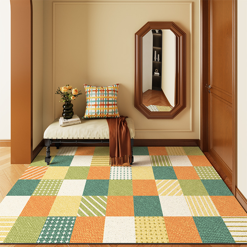 주황색 달 녹색 그림자 - 수평 패널