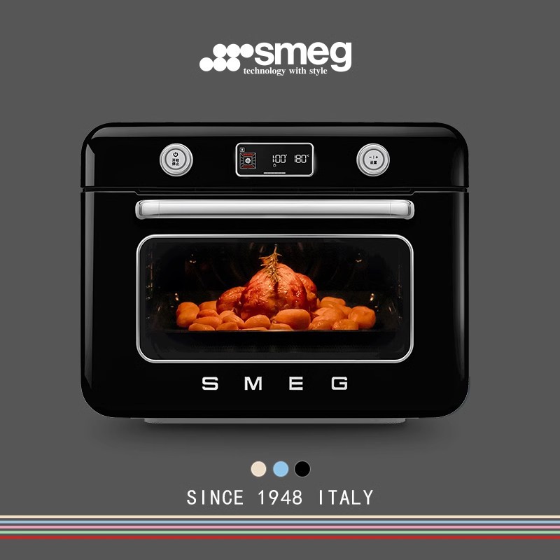 Электрическая духовка SMEG COF01 молочно-белая