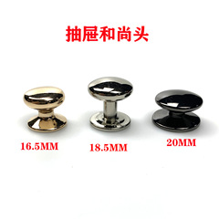 Zinc alloy drawer and bald head craft gift box, jewelry box, makeup box, mini wooden box with small handle