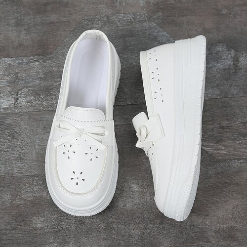 Women's Clogs with Soft, Breathable Soles, Non-Binding, Comfortable, Non-Slip Single Shoes for Spring and Summer, New White Medical Shoes