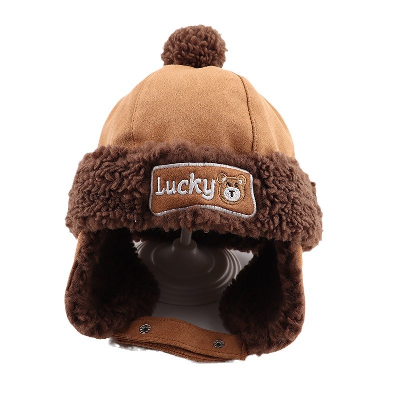 Gorro Aviador para Niños de Peluche Térmico con Cubreorejas para Invierno image 5