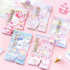 日本式の清新でかわいいアニメ封筒の手紙の異形の付箋のシールのセットの学生のinsは便箋の5種類を書きます。