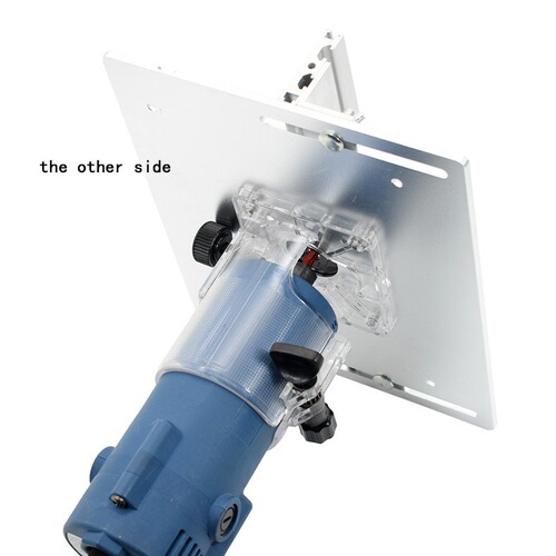 Aluminum alloy tenon inverter angle chamfering edge machine woodworking tool carving machine multi-functional lifting workbench