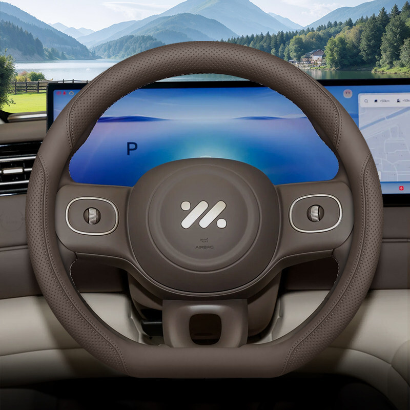 Pure Electric Extended-Range Version Interior | Steering wheel cover