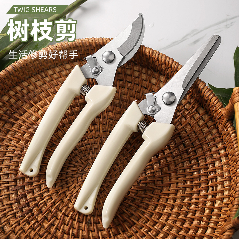 修枝剪园艺剪园林砂糖橘摘果剪刀手动工具剪弯头花园高枝剪树枝
