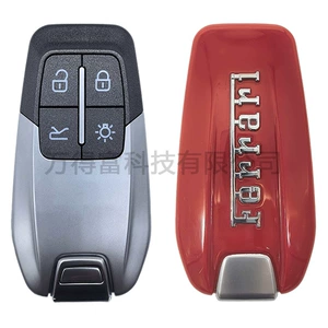 Suitable for Ferrari 458 588 488GTB LaFerrari 4-button replacement key shell