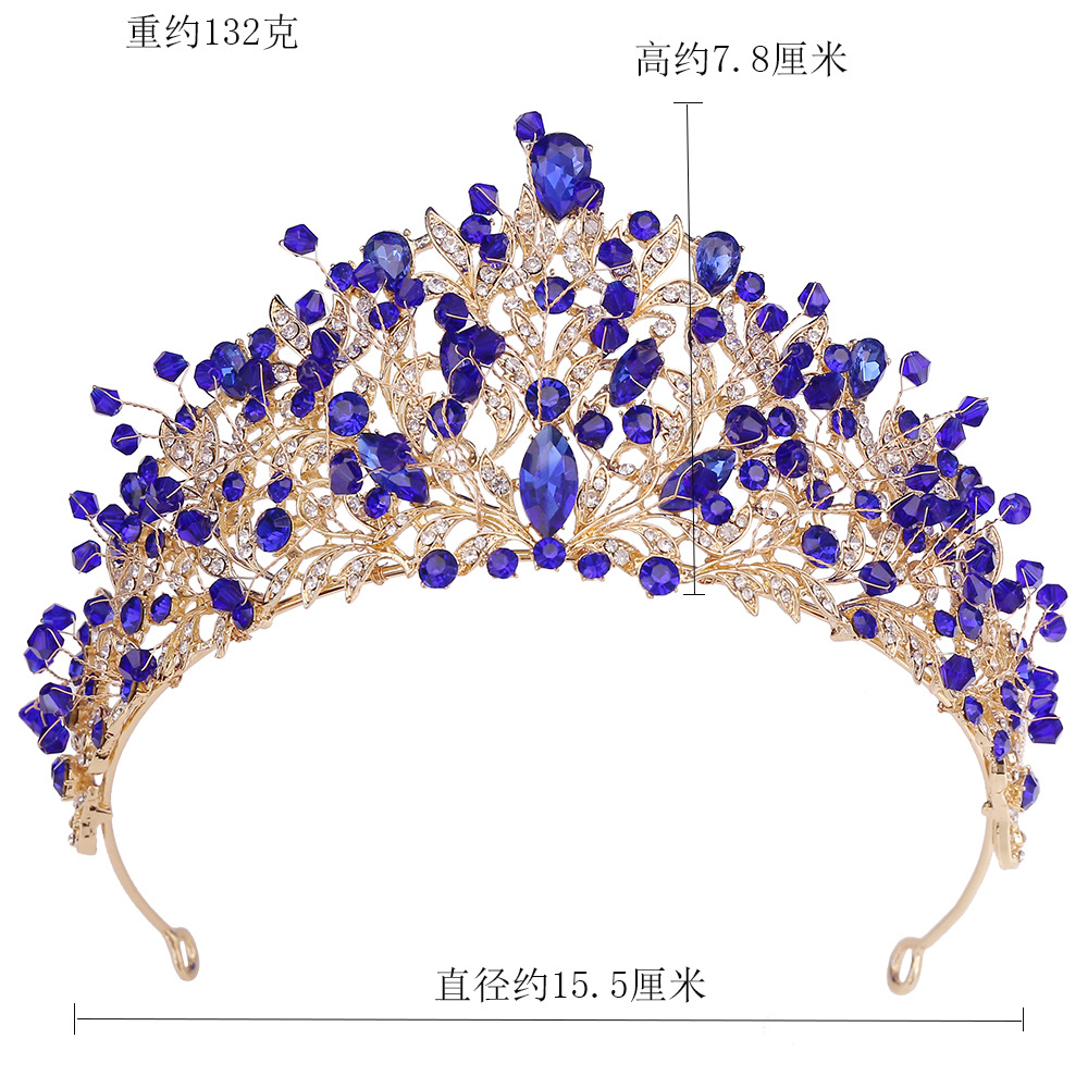 新娘串水晶皇冠