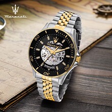 玛莎拉蒂手表男运动机械表时尚潮流欧美名表防水经典大表盘礼物