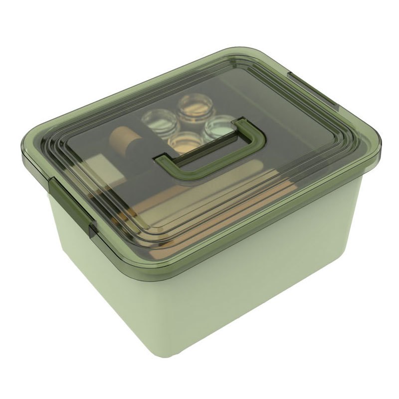 Caja de herramientas de manicure, máquina de fototerapia de gran capacidad, caja de almacenamiento de pegamento de manicure multicapa profesional para manicure