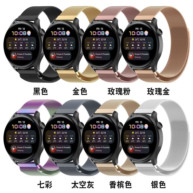 Applicable to Huawei watt4 Milan strap Huawei watt4 pro Milan nice magnetic return strap