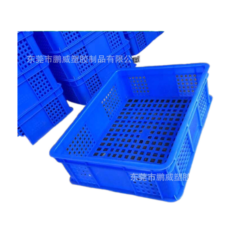 厂家现货福建厦门蔬菜水果周转筐 镂空胶框 食品收纳箩筐