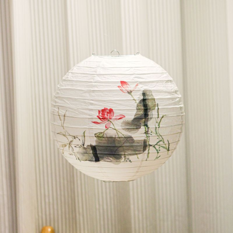 提灯中秋節提灯吊り下げ装飾品手作り DIY 折りたたみ式中秋節灯謎を当てて祝う国慶節ショッピングモール装飾古代スタイル|undefined