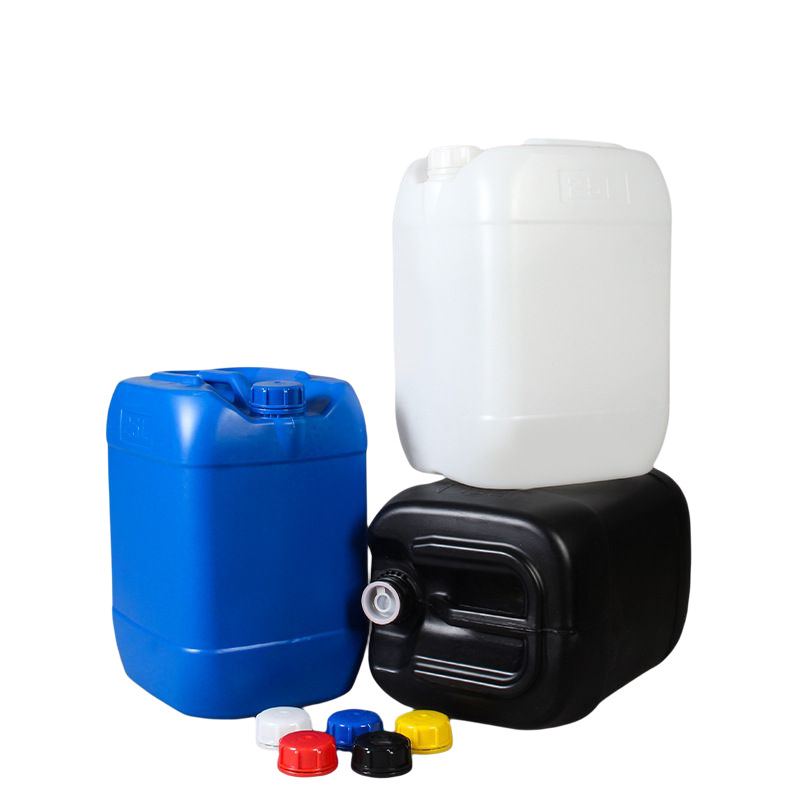 20L塑料包装桶25升闭口工业溶剂桶30KG堆码化工桶带防盗盖塑胶桶