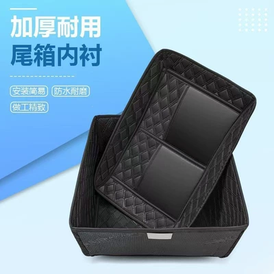 Original motorcycle tail box, large-capacity waterproof universal luggage box for electric scooters (Motorcycle trunk) - huiqi-47l-tail-box-lining-shock-absorbing-base-installation-accessories-package-model-flash-sale-discount