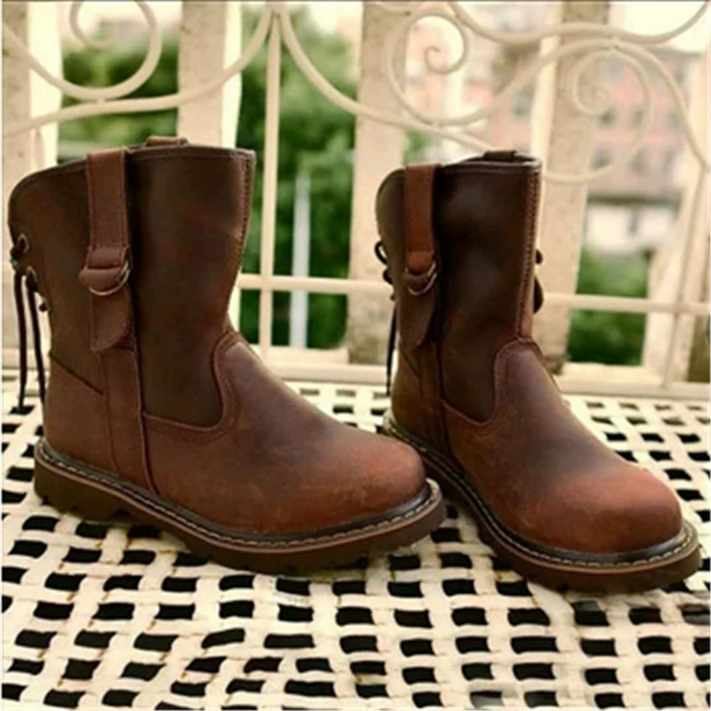Martens, classic retro denim boots, mid-length, for beloved