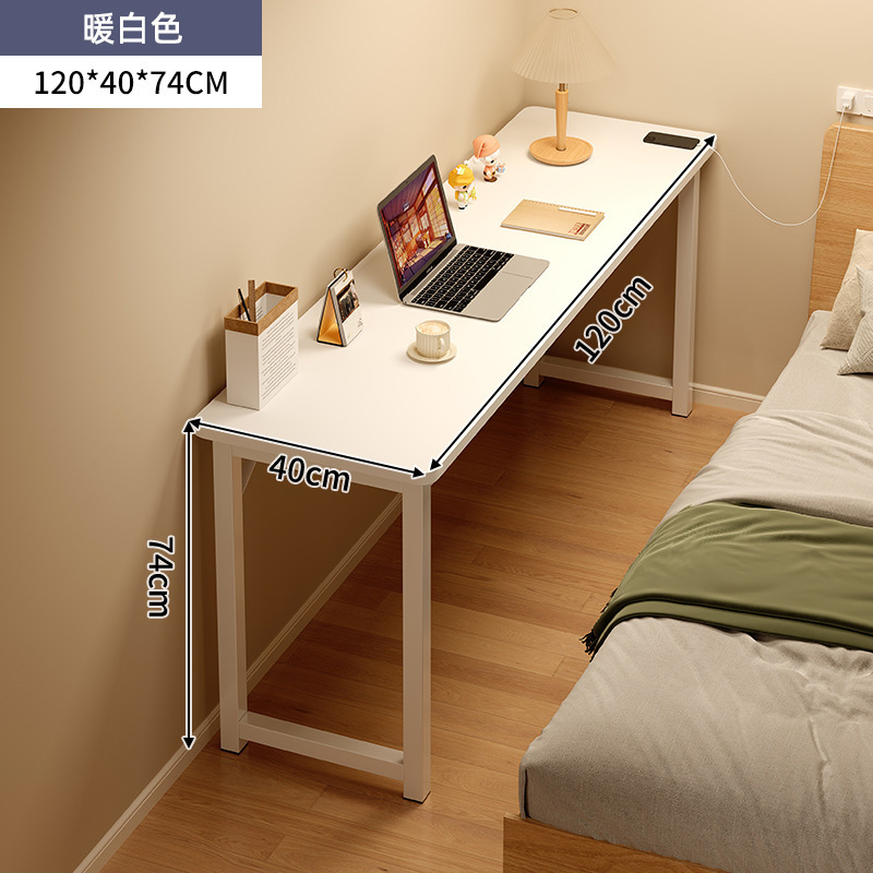 Mesa pequeña y estrecha junto a la pared, barra de comedor súper estrecha para el hogar, mesa larga de una palabra, estante de la sala de estar, barra larga de piso, gabinete estrecho, arte de hierro