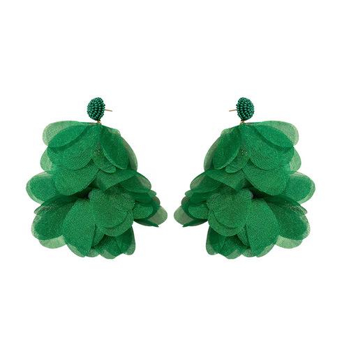 2024 spring new color tassel earrings original design ins fashion dopamine versatile earrings wholesale for women
