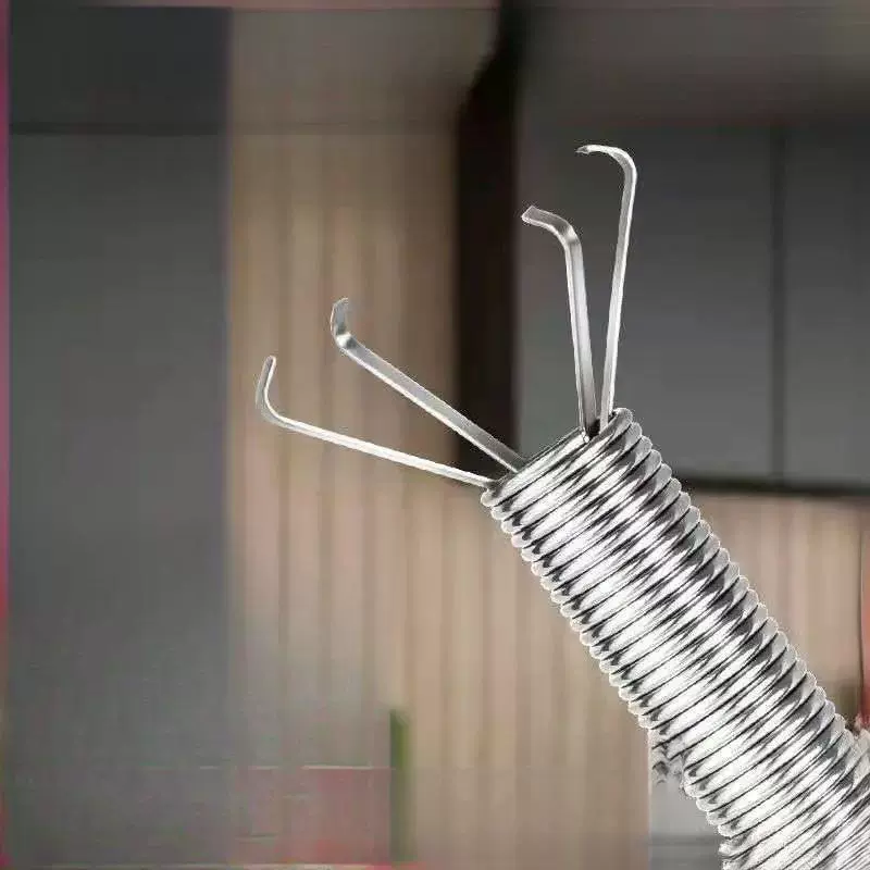 Средство для прочистки кухонных сливов для прочистки труб, инструмент для чистки когтей для прочистки унитаза в ванной комнате.