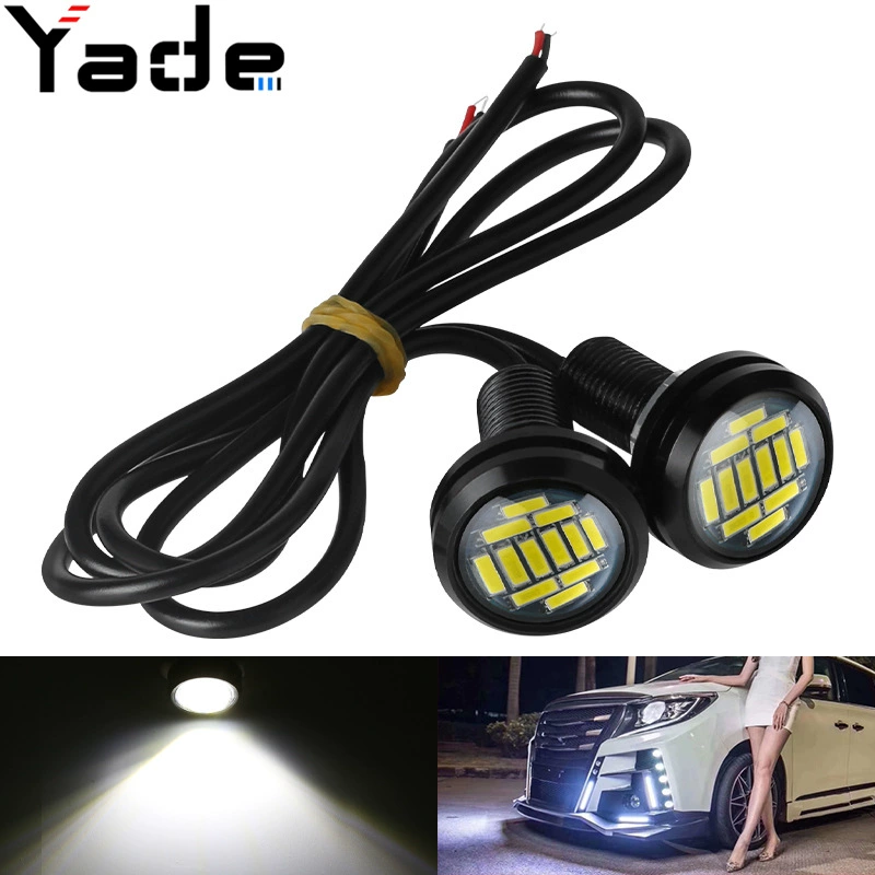Светодиодные дневные ходовые огни ультратонкие 23 мм Eagle Eye Light 4014 12SMD подсветка указателя поворота Задний фонарь контратака