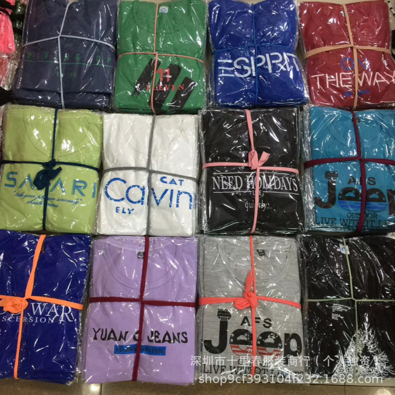 露店、夜市、10元モデル、格安カジュアル紳士服供給、綿夏半袖Tシャツメンズ卸売|undefined