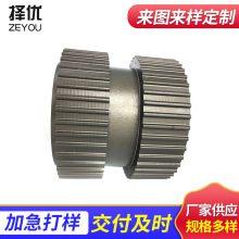 工业转动皮带轮 铸造单双槽同步皮带轮 锥套皮带轮三角带轮批发