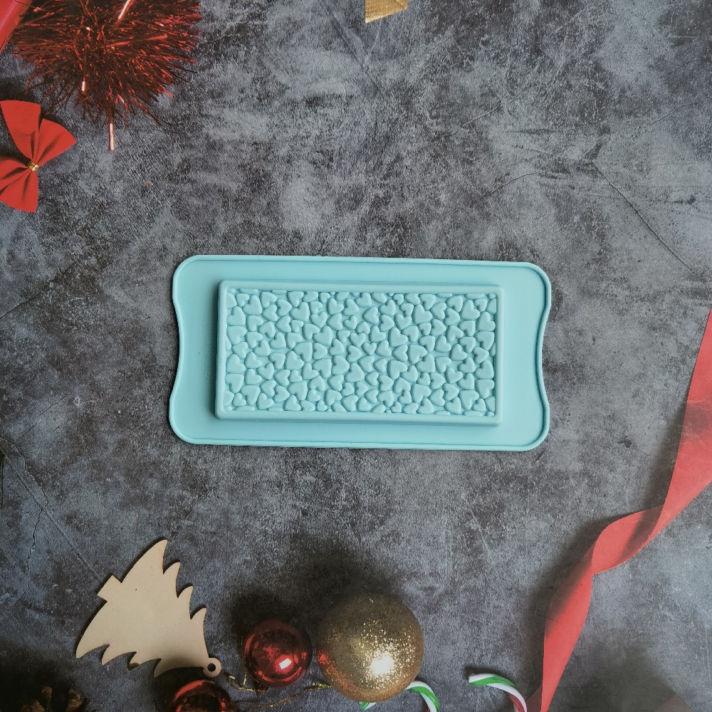 456 pastel de amor chocolate molde de gel de silicona molde de pan herramientas de horneado