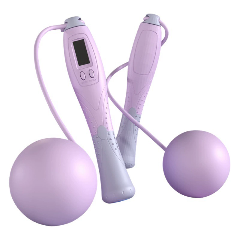 Беспроводная скакалка с индивидуальным счетчиком, стальной трос, для взрослых, спортивная, для фитнеса, соревнований, физкультуры, тренировок, детская скакалка