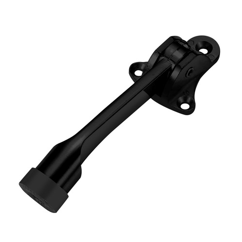 Zinc alloy door top, horseshoe-shaped new American foot door stopper, rubber anti-collision foot door stopper