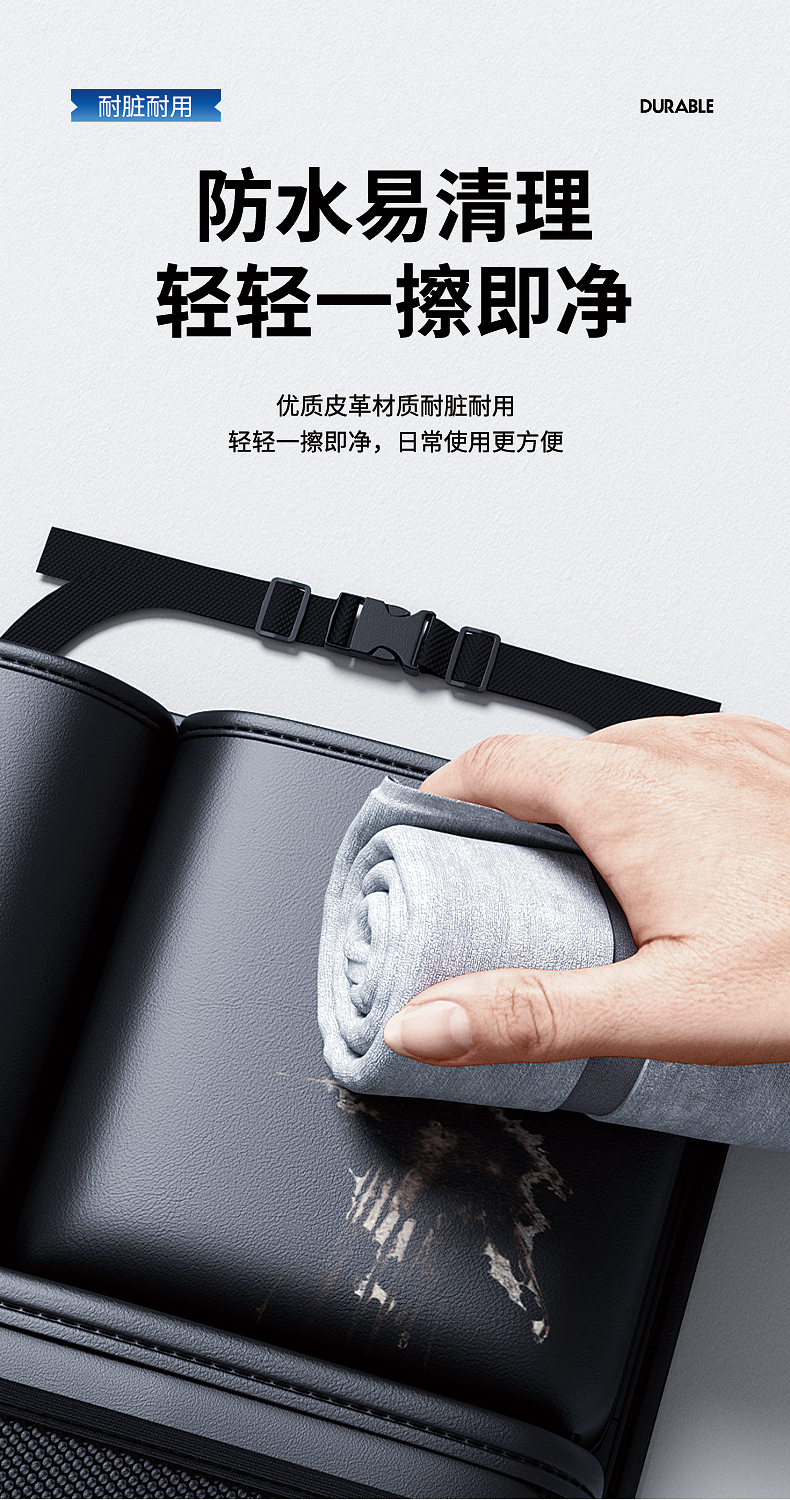 Car Trunk Storage Bag SUV Car Trunk Sorting Car Seat Back Multifunctional Storage Hanging Pocket